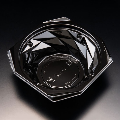 リスパック 透明カップ バイオ キラカク 13-45B 黒 本体