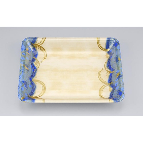 発泡トレー 新LQ20-30 波瓦青 シーピー化成