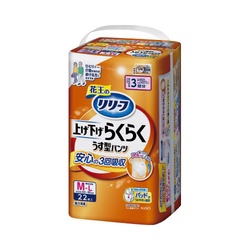 リリーフ　らくらくうす型パンツ３回分　Ｍ−Ｌ２２枚