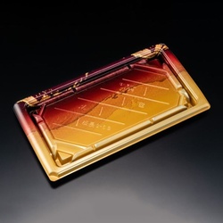 リスパック 寿司容器 バイオ板長 2-5B おおみ金 本体