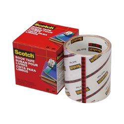 スコッチ透明ブックテープ厚手１０１．６ｍｍＸ４