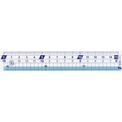 再生ＰＥＴ直定規１５ｃｍ