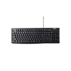 有線スタンダードキーボード　メンブレン　黒