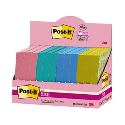 強粘着マルチカラー３　７５×７５　４色　１２冊