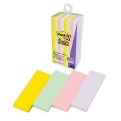 【廃番商品】ポストイット強粘着マルチカラー５　７５×２５　８冊