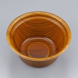 【廃番商品】シーピー化成 どんぶり容器 TNパイン17 栓木 本体