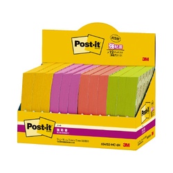 強粘着マルチカラー６　７５×７５　４色　１２冊