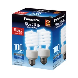 パルックボールＤ２５形Ｅ２６昼光色２個入×５