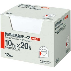 両面紙粘着テープ（お徳用　Ｅパック）１２巻入