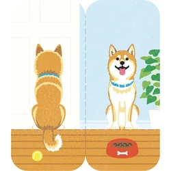 フタマタフセンイラスト００１イヌ