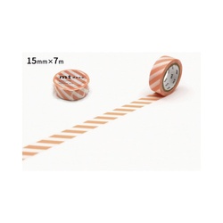 ｍｔ　１Ｐ　ストライプ・サーモンピンク