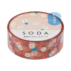 ソーダ　透明マステ（ウララカ）