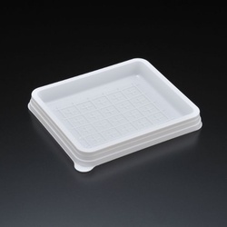 スミ サンドイッチ容器 エスコン L-55 本体 白 本体