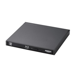 外付けブルーレイドライブ　ＵＳＢ３．２　超薄型　黒