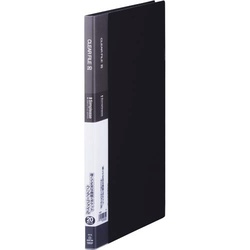 シンプリーズクリアーＦ固定式Ａ４縦２０Ｐ黒１０冊