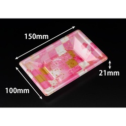 リスパック 寿司容器 万角15-10B ことほぎピンク 本体