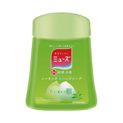 ミューズノータッチ泡　グリーンティー　付替×４