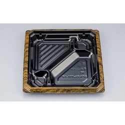 【廃番商品】シーピー化成 弁当容器 BFNアルバ11-1平 グリル 本体