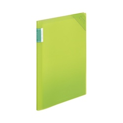 クリヤーホルダーブックモッテＡ４　黄緑６Ｐ