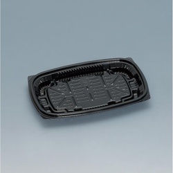 惣菜容器 プリモ17-11DH 黒 福助工業