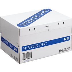 ＷＨＩＴＥ　ＰＰＣ　Ｂ４　１箱（５００枚×５冊）