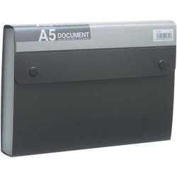 ドキュメントファイルエコノミーＡ５　１３Ｐ黒　５冊