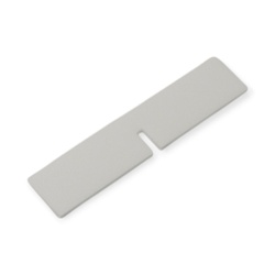 仕切板112×25 白無地(1溝)