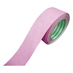【廃番商品】滑り止めテープ50mm×5m　ピンク　【日東エルマテ 素足用ノンスリップテープ ５０ｍｍ×５ｍ ピンク】
