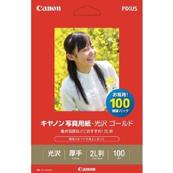 写真用紙・光沢　ゴールド　２Ｌ判　１００枚