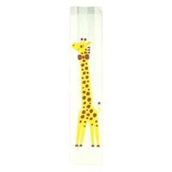 大阪ポリエチレン販売 スナック袋 CRS-3チュロス袋(キリン柄)