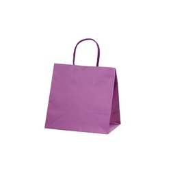 紙手提袋 マットバッグ MSワイド パープル ベルベ