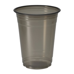 HEIKO 透明カップ A-PET 16オンス 口径98mm Nブラック 50個/袋