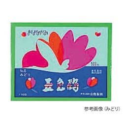 お花紙　（五色鶴）　あか　ＧＴ５００−１４