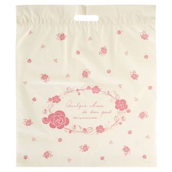 ポリ手提げ ロマンチックスイートPEバッグ-1(100枚) ヘッズ