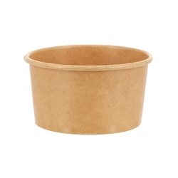 HEIKO 製菓資材 アイスカップ 100ml 76-100 クラフト 50個/袋