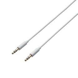 φ３．５ＡＵＸケーブル　１．０ｍ　ホワイト