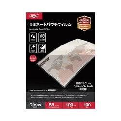 パウチフィルム　１００μ　Ｂ５　１００枚入