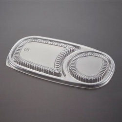 カレー容器 中(蓋)透明