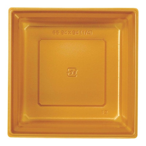 H65104G 冷凍レンジカップ 6.5寸用 1/4 金 アヅミ産業