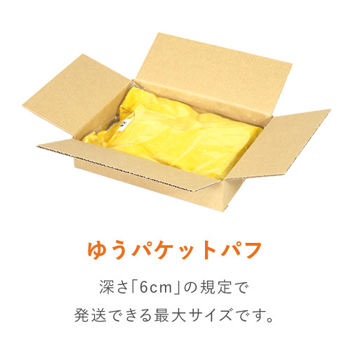 ゆうパケットパフ】ダンボール箱(深さ6cm) | ダンボール・梱包資材