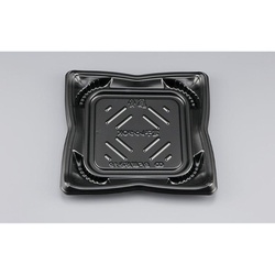 惣菜容器 BF華好み19 黒 本体(N) シーピー化成