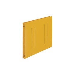 フラットファイル＜ＰＰ＞　Ａ４横　橙　１冊