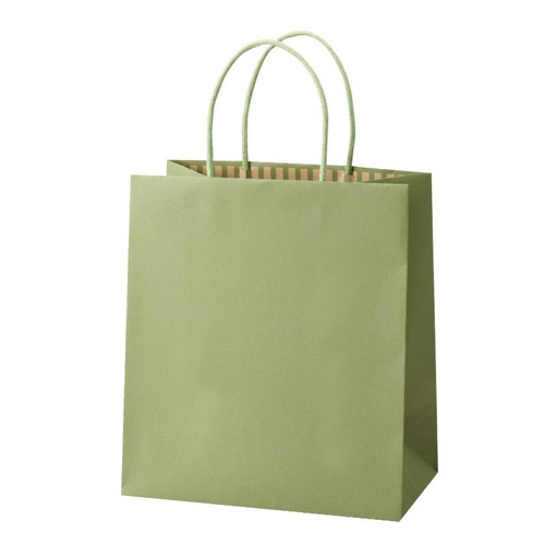 紙手提袋 ST カラーズ グリーンティー パックタケヤマ