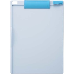 クリップボード　Ａ４縦　ブルー×ライトグレー１０枚