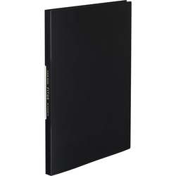 クリヤーブック＜ＦＩＴＵＳ＞固定式　２０Ｐ　黒６冊