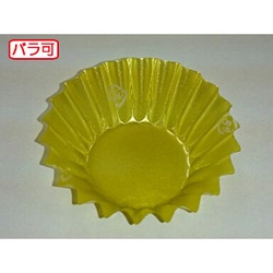 セイコー おかずカップ ラミケース OPP 6A 金総ベタ柄 500枚