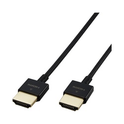 ＨＤＭＩケーブルスリム２ｍ黒