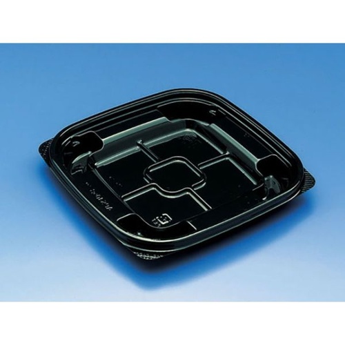 リスパック 軽食容器 クリーンカップ APS405 B浅 黒 本体