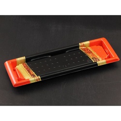 【廃番商品】リスパック 寿司容器 板前横08B ひしょう赤 本体
