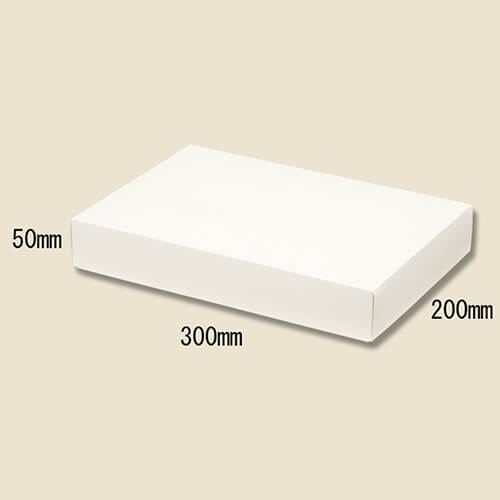 ギフトボックス（身蓋・ストライプ・200×300×高50mm）